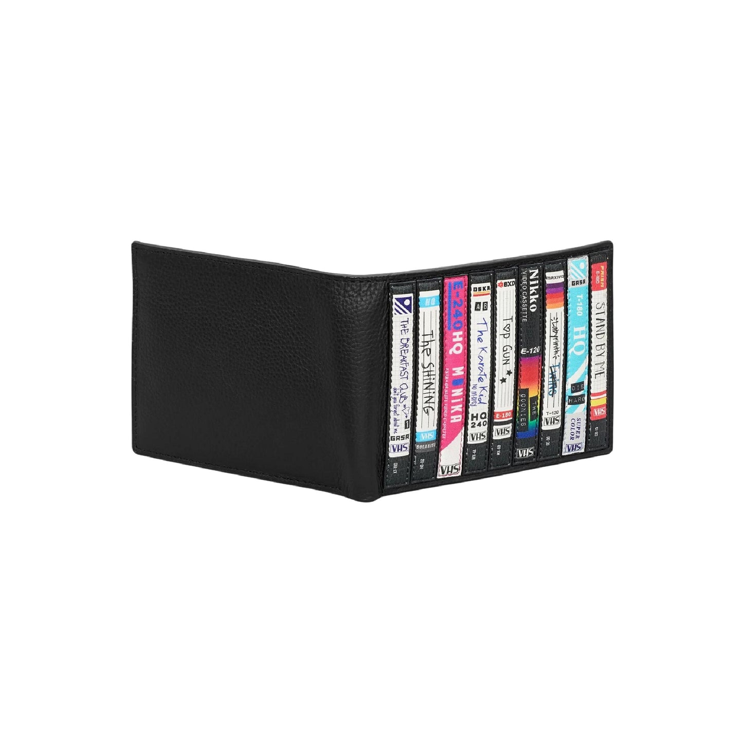 Be Kind Rewind Men's Leather Wallet - Black