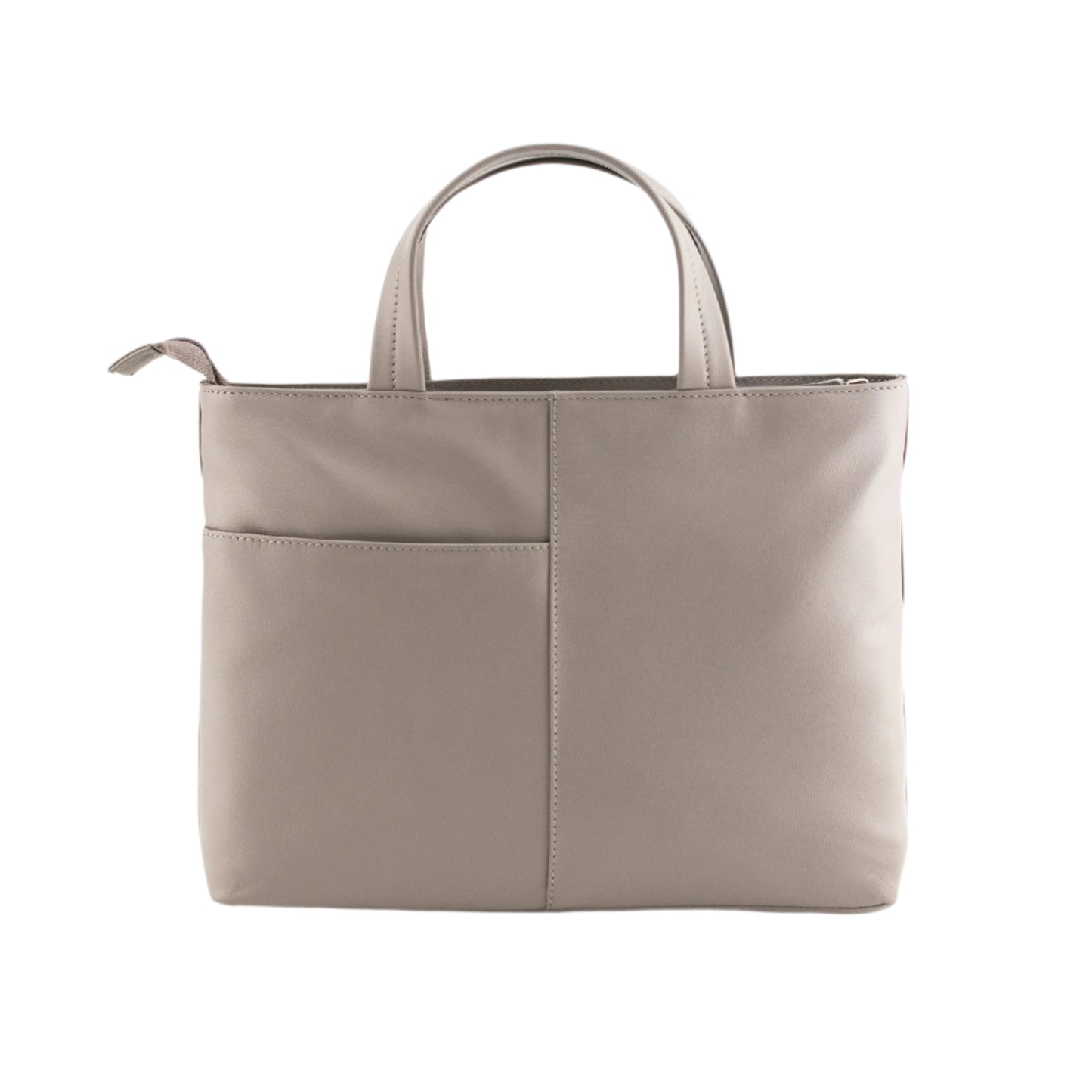 Blossom Multi Way Leather Grab Bag - Grey