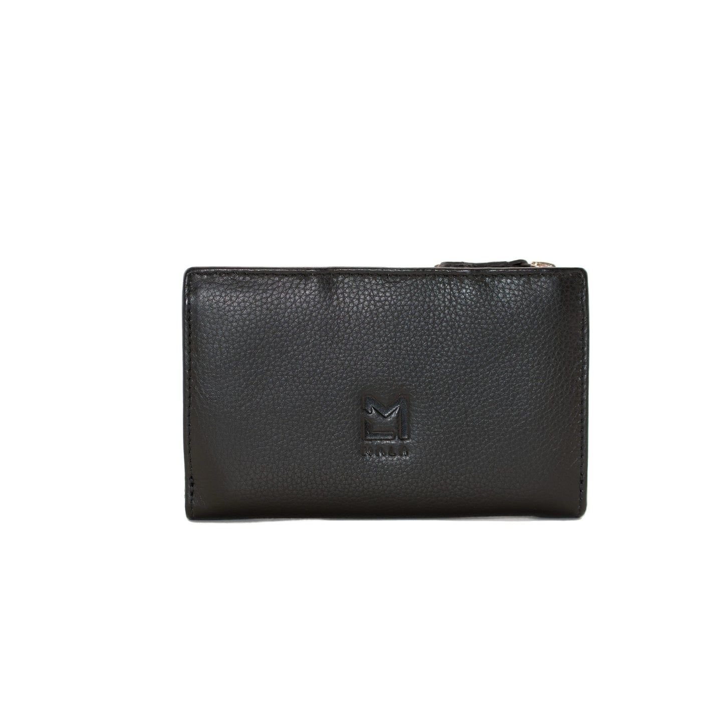 Cool Cats Large Tri-Fold Leather Purse