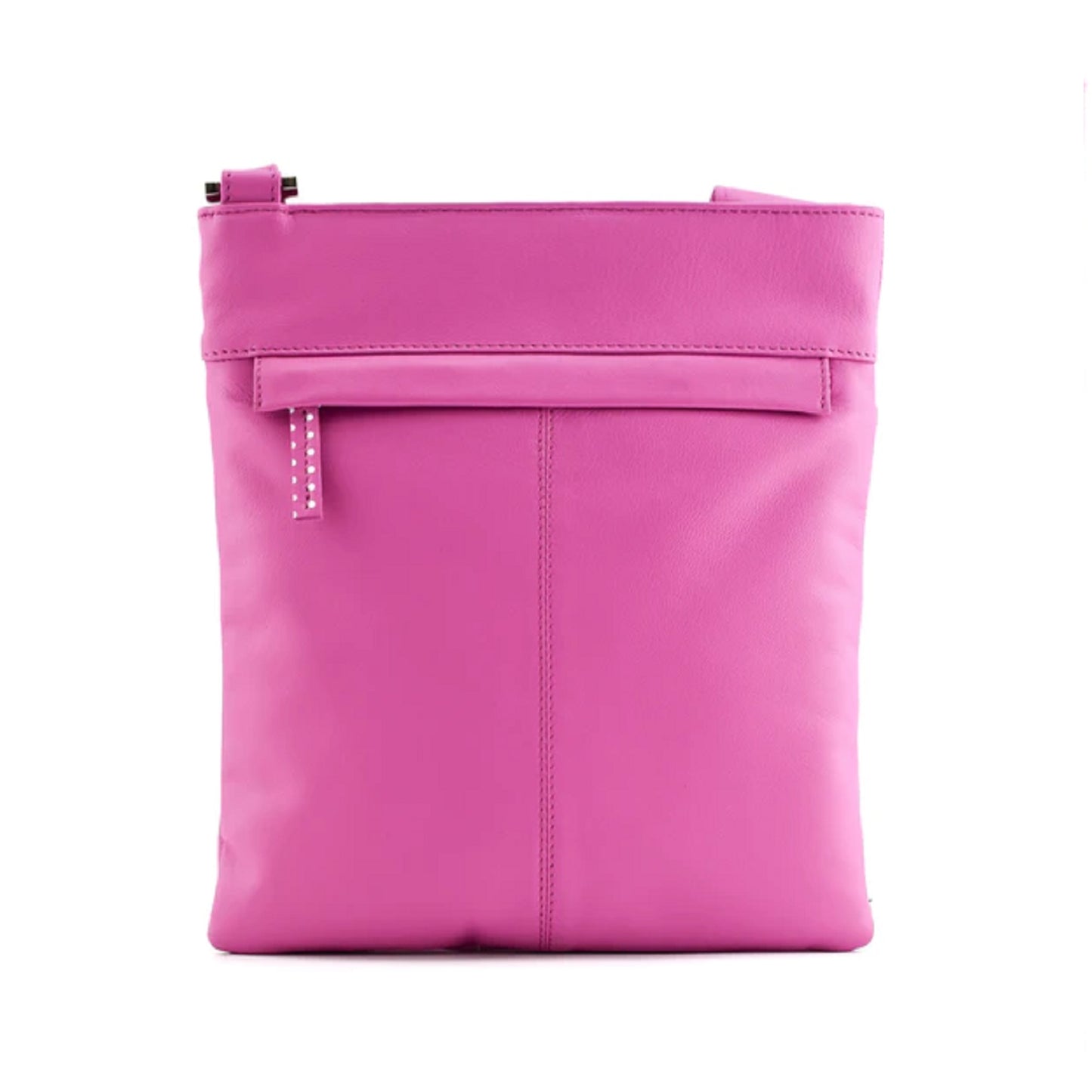 Moonflower Slim Leather Crossbody - Pink