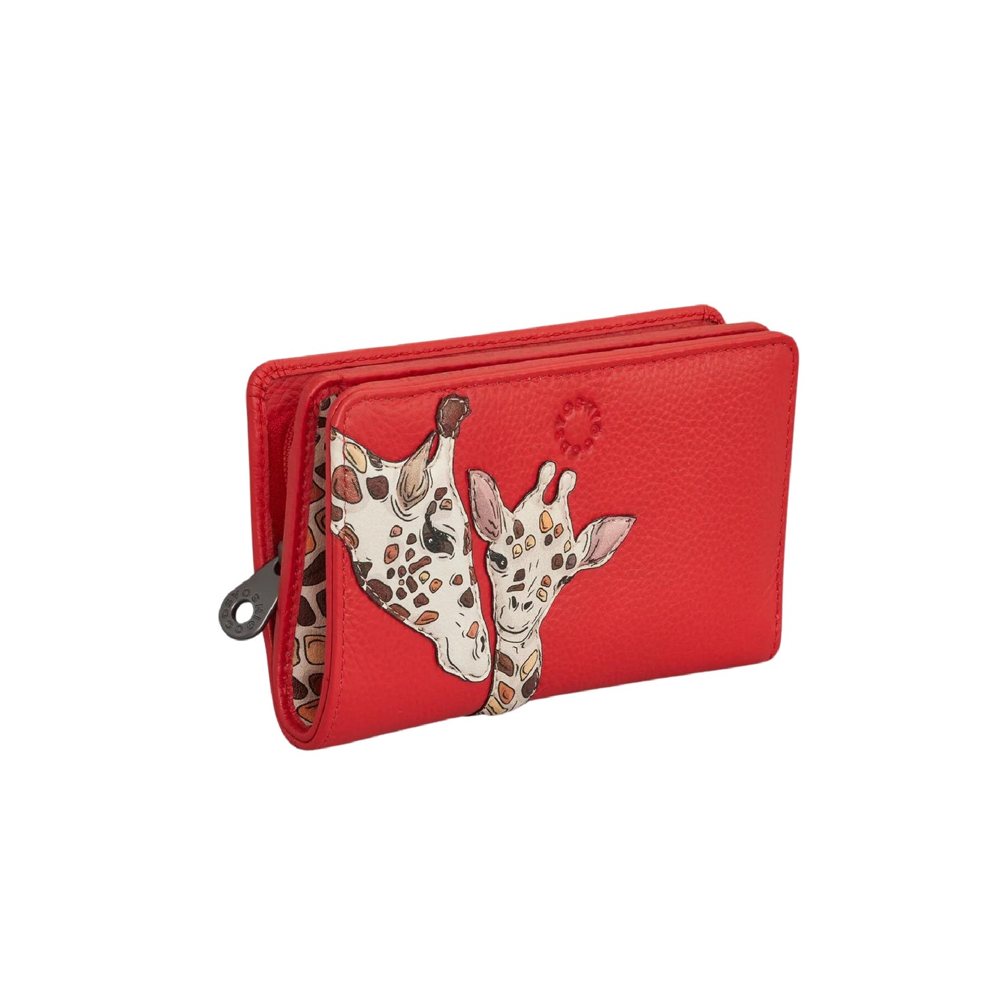 Mother's Pride Oxford Leather Purse - Red