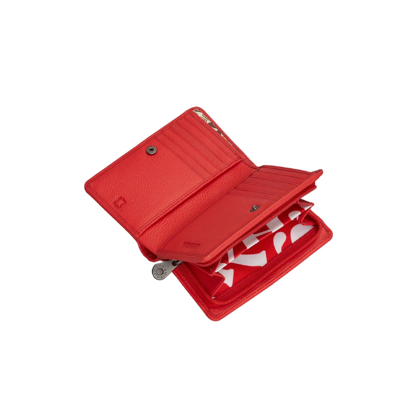 Mother's Pride Oxford Leather Purse - Red