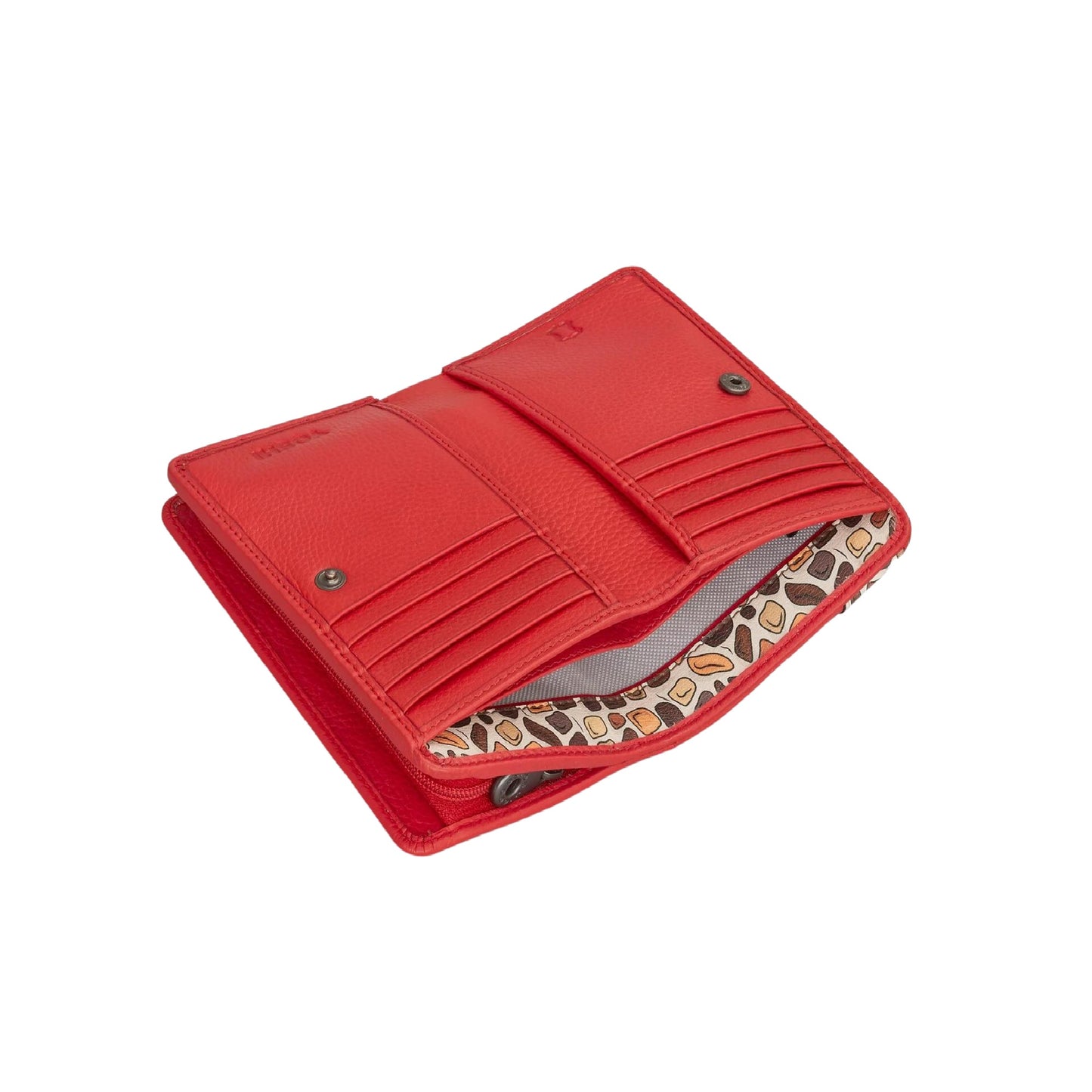Mother's Pride Oxford Leather Purse - Red