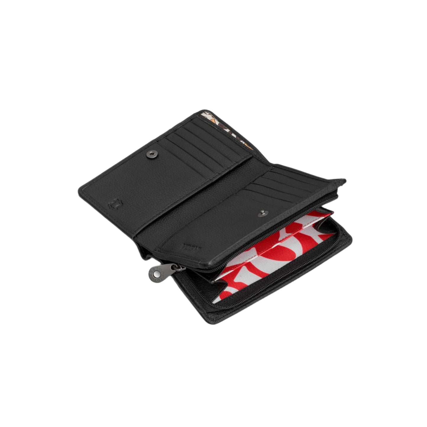 Mother's Pride Oxford Leather Purse - Black