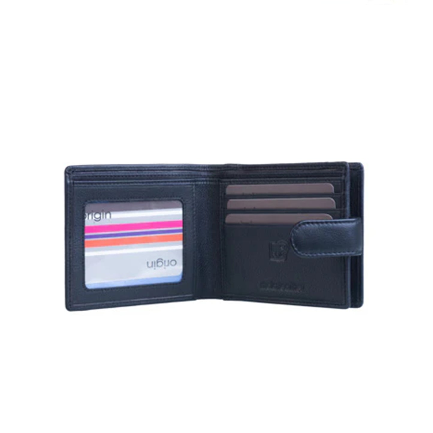 Men's Origin Tab Wallet with Zipped Tray Coin Pocket - Brown