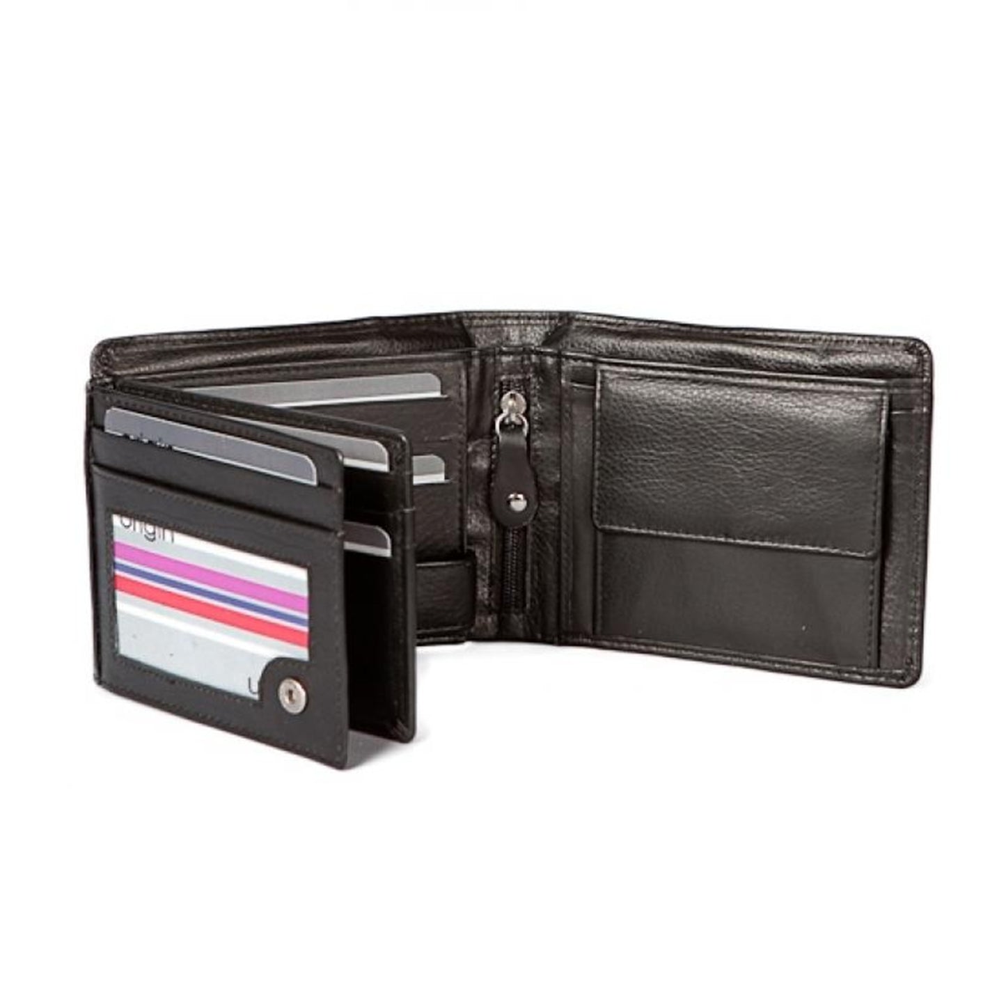 Men's Origin Large Wallet - Black