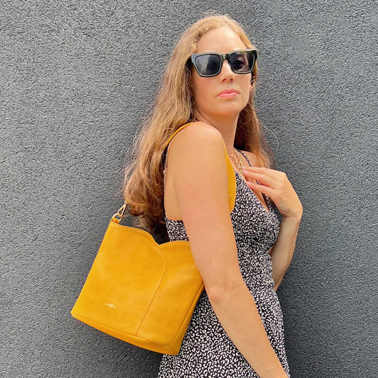 Viola Shoulder Bag - Yellow