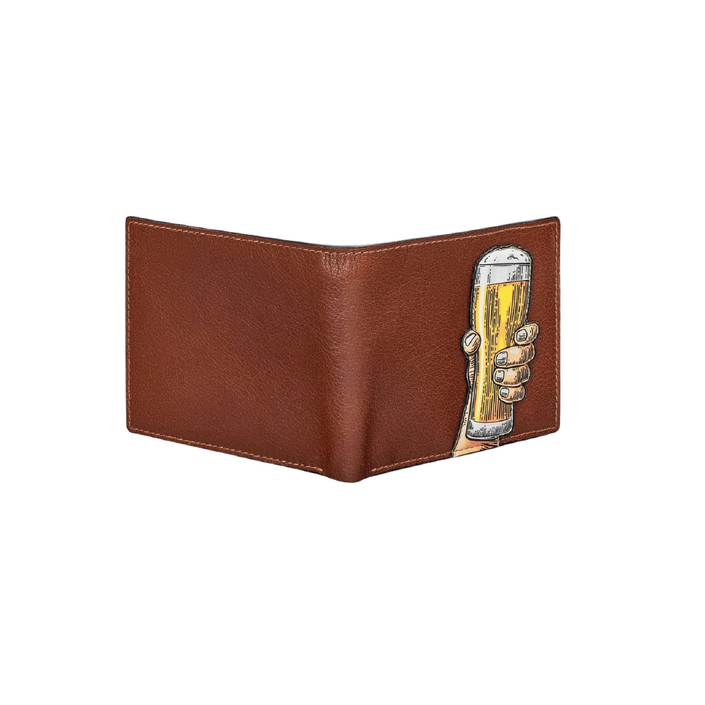 Cheers Men's Leather Wallet - Brown