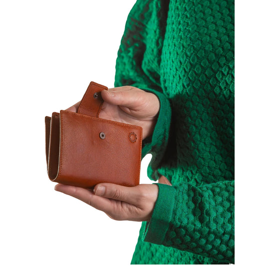 Anson Leather Purse - Brown