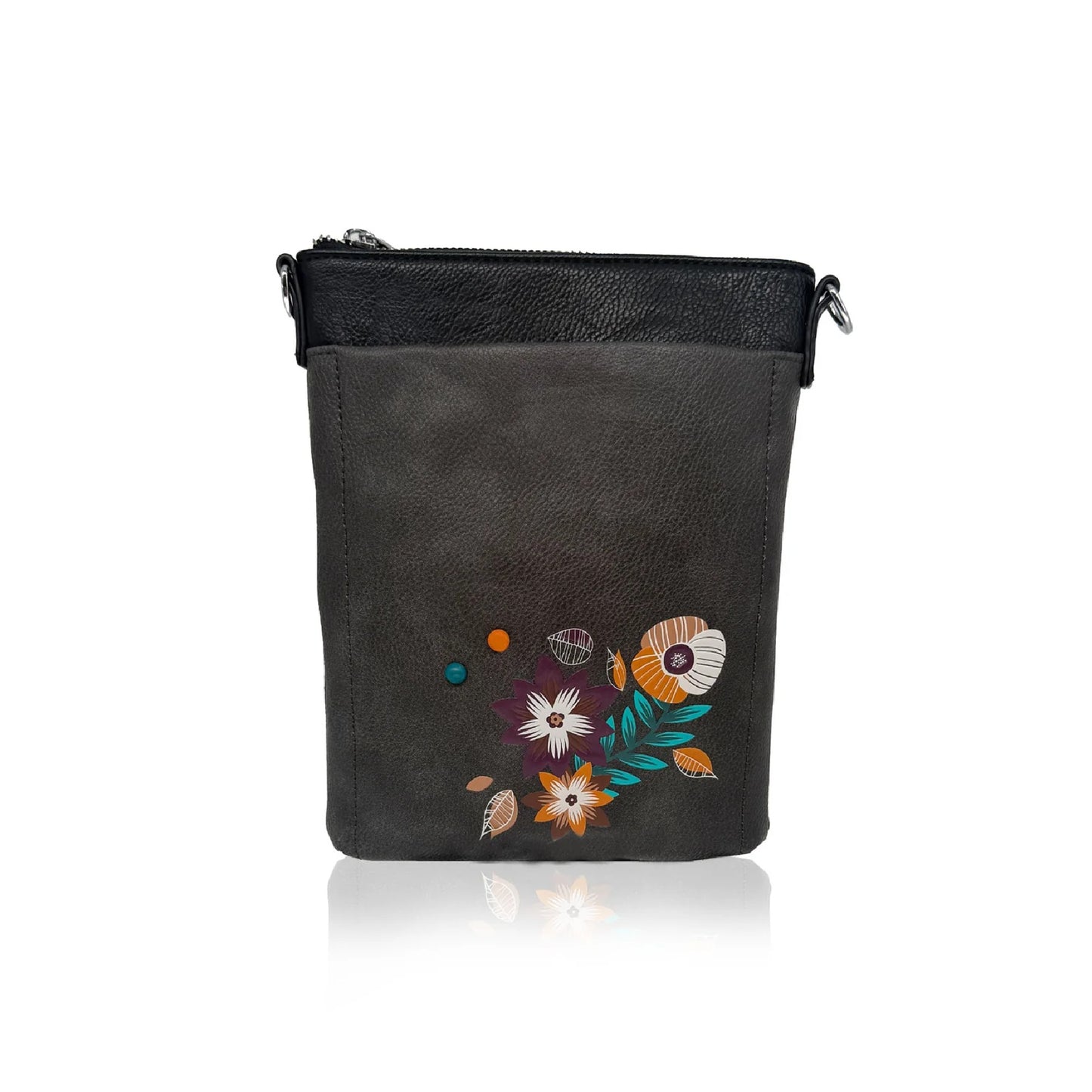 Aster Crossbody Bag - Grey