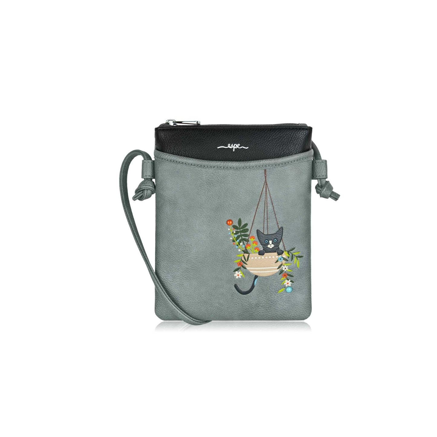 Basket Mini Bag - Grey