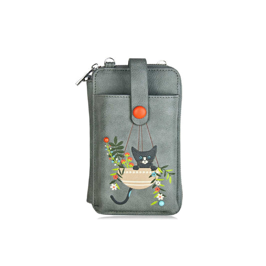 Basket Smartphone Pouch - Grey