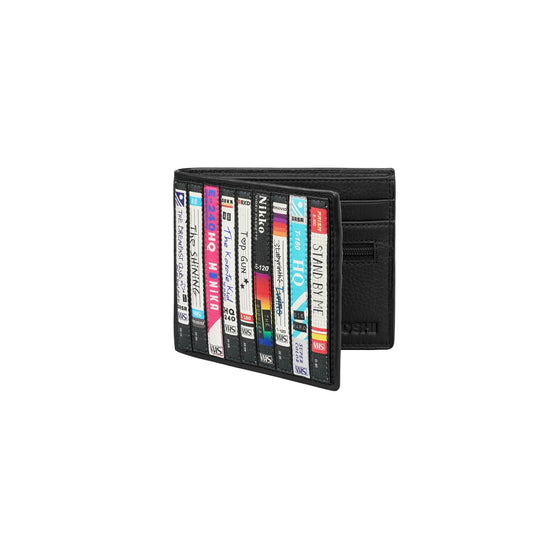 Be Kind Rewind Men's Leather Wallet - Black