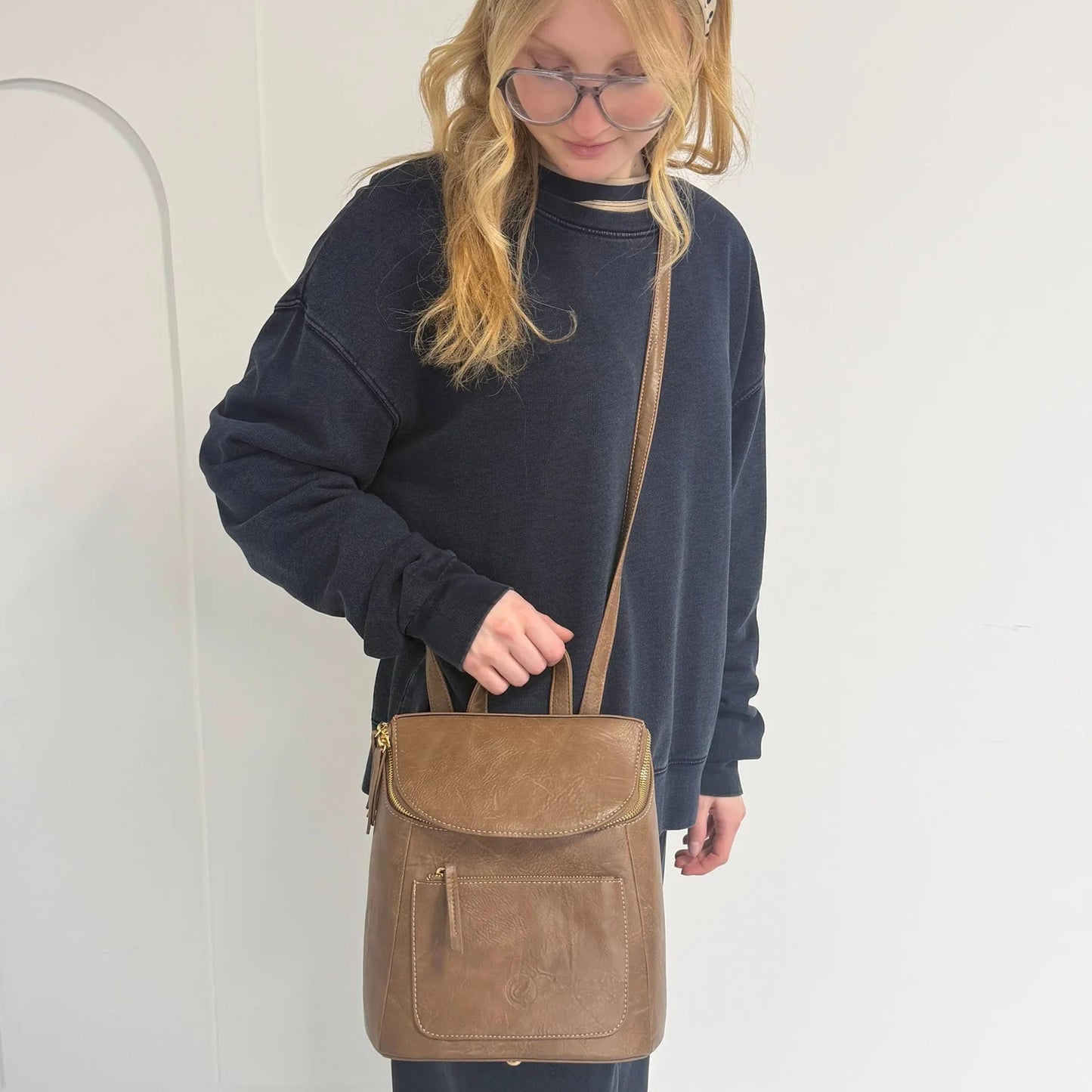 Bella Backpack - Latte