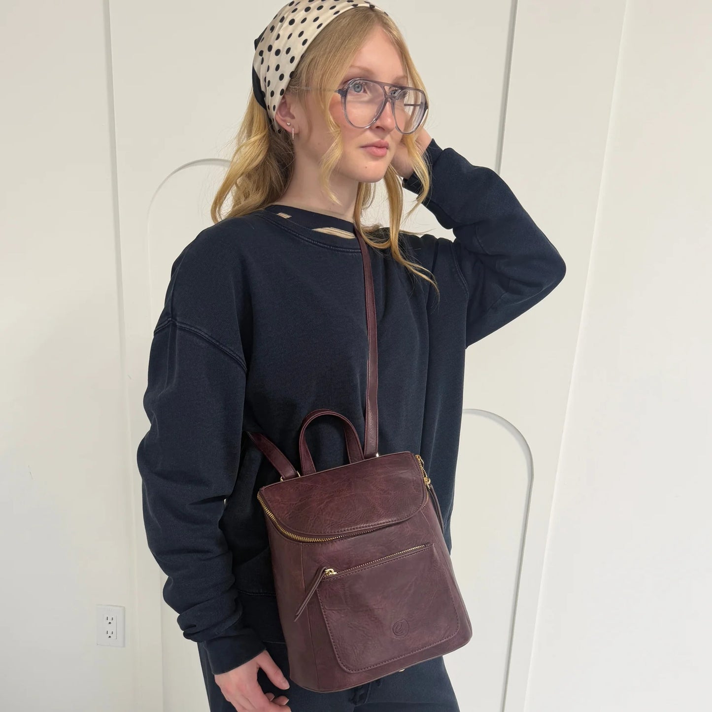 Bella Backpack - Purple