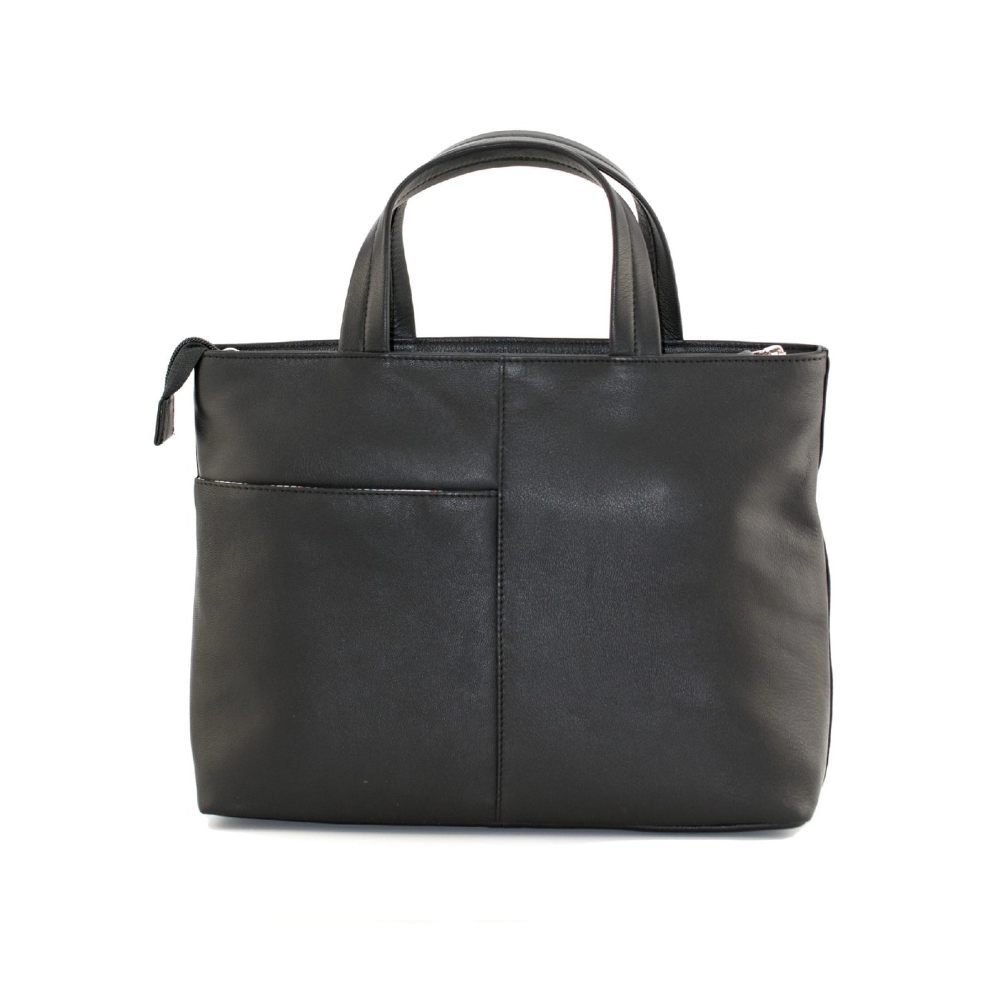 Blossom Multi Way Leather Grab Bag - Black