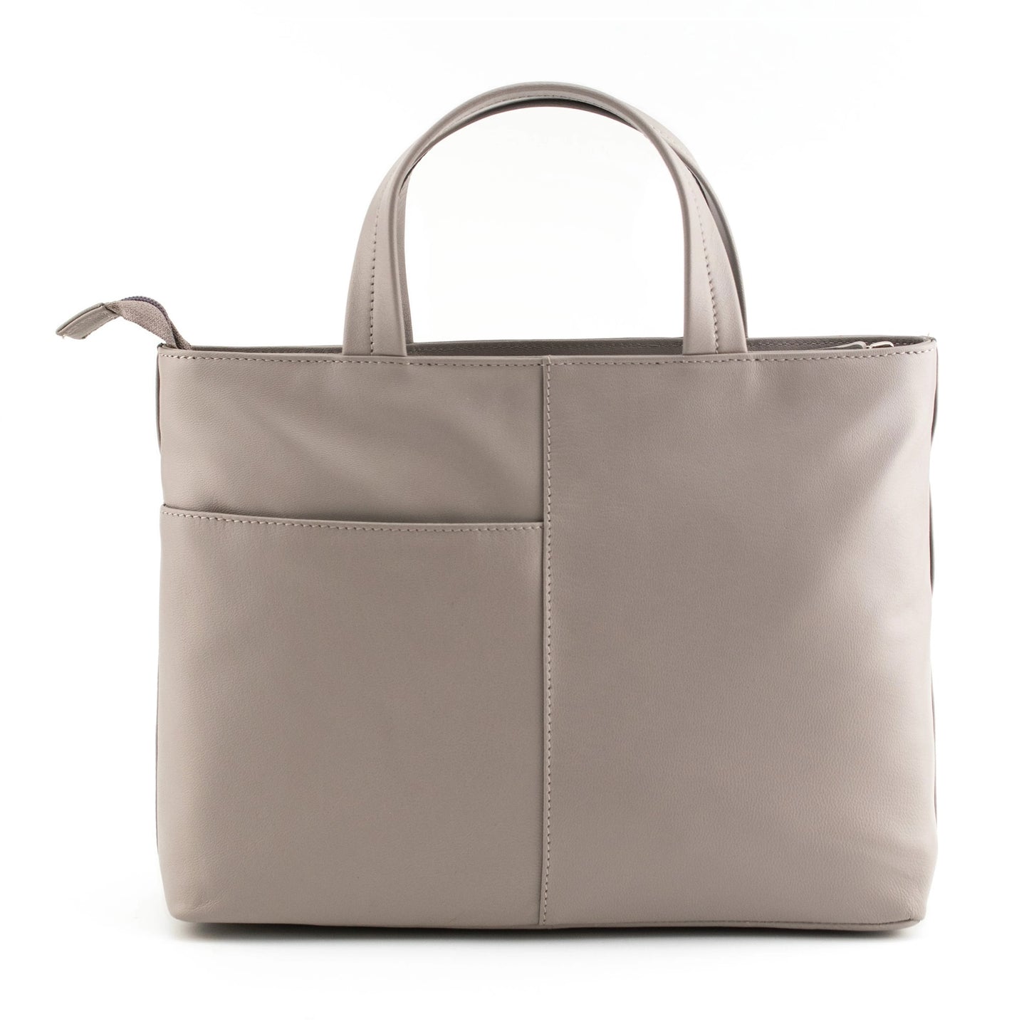 Blossom Multi Way Leather Grab Bag - Grey