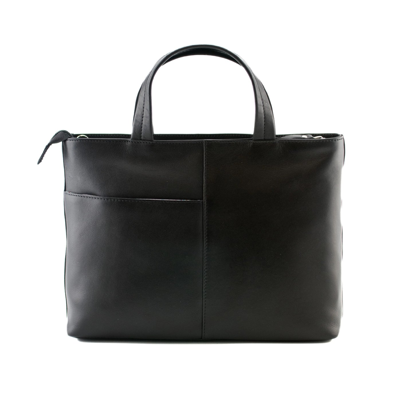 Botanist Post Multi Way Leather Grab Bag - Black