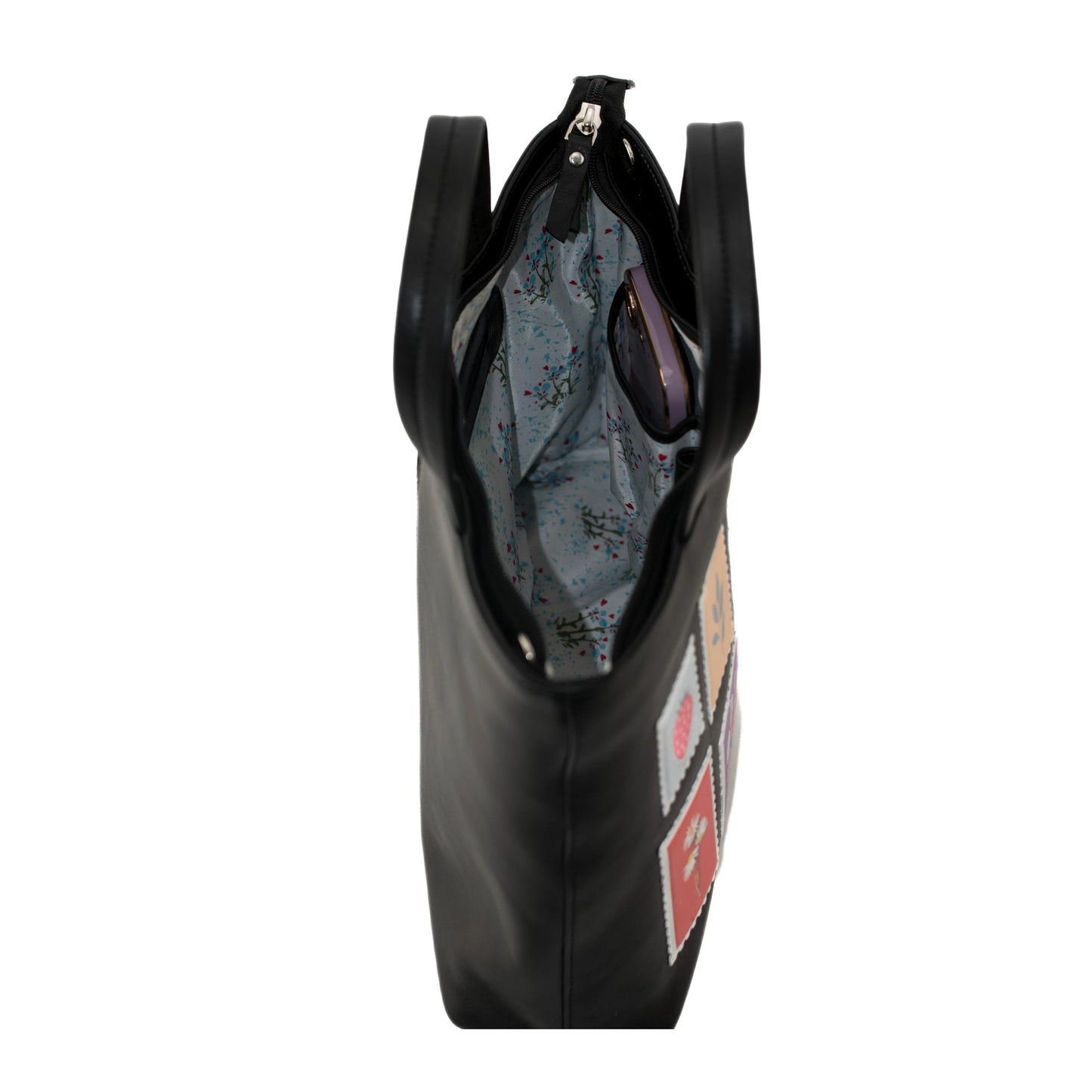 Botanist Post Multi Way Leather Grab Bag - Black