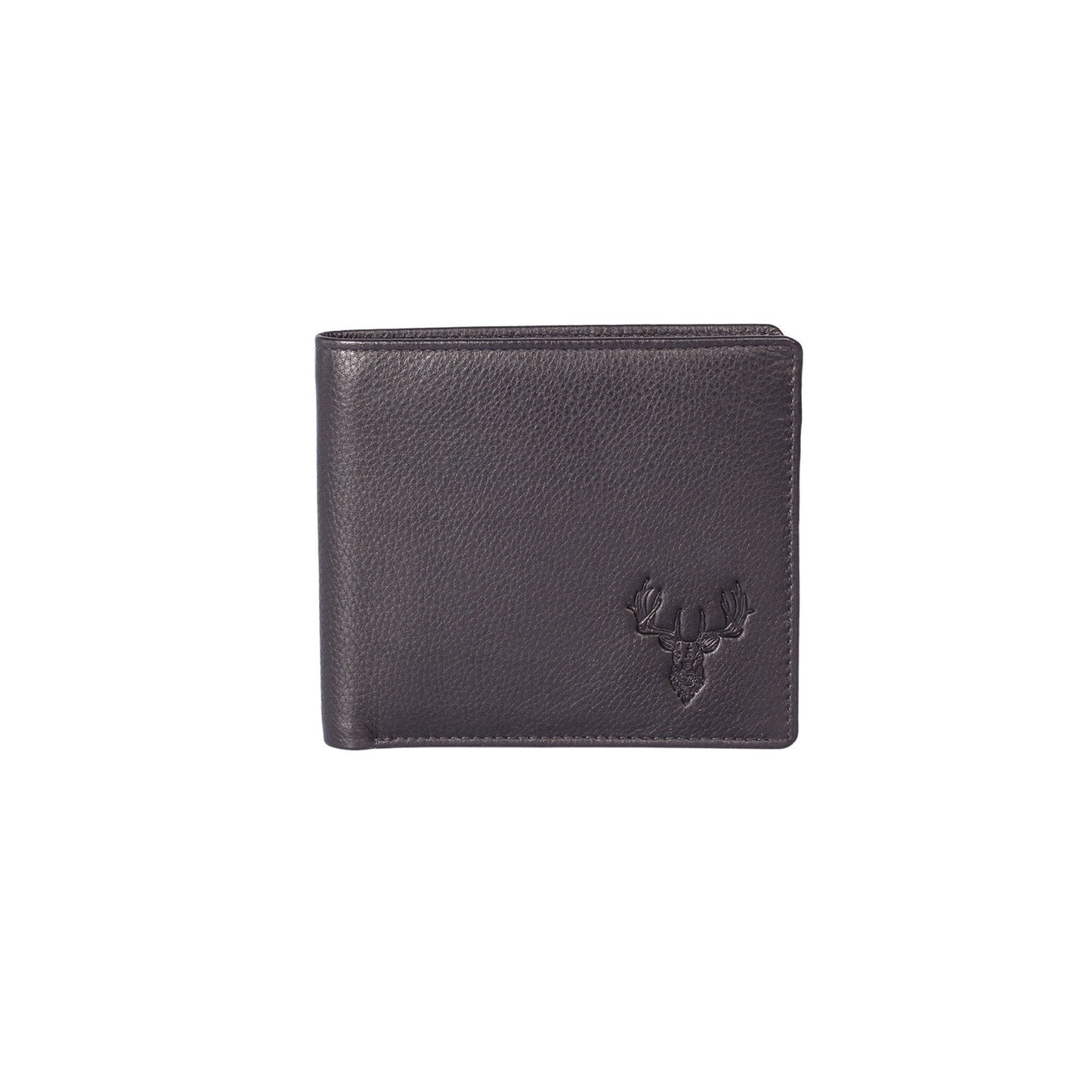 Men's Braemar Slim Wallet - Black Leather