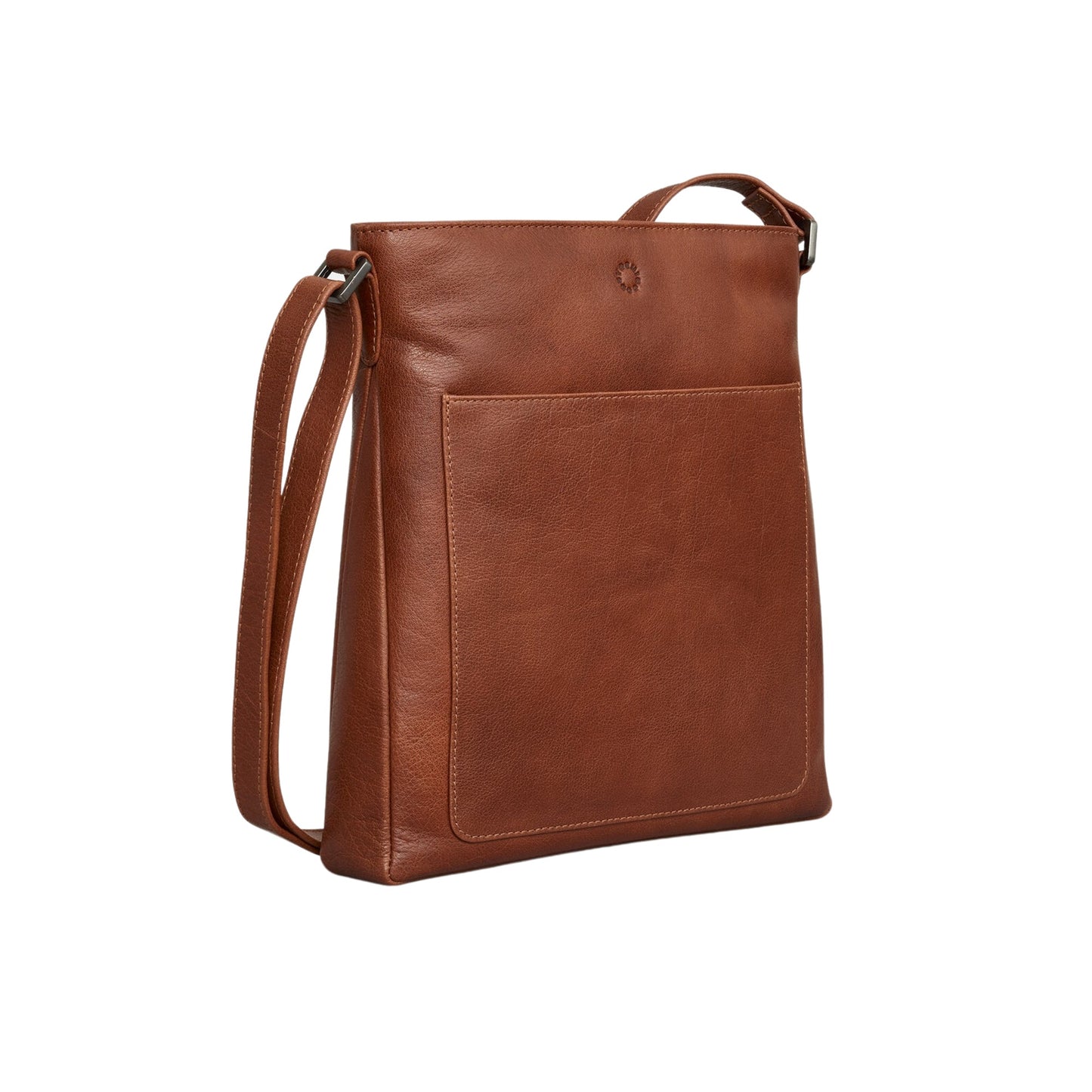 Bryant Leather Crossbody Bag - Brown