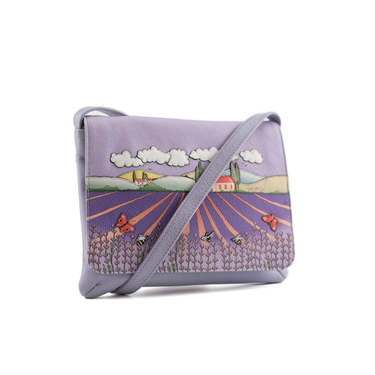 The Cotswold Leather Flap Crossbody Bag