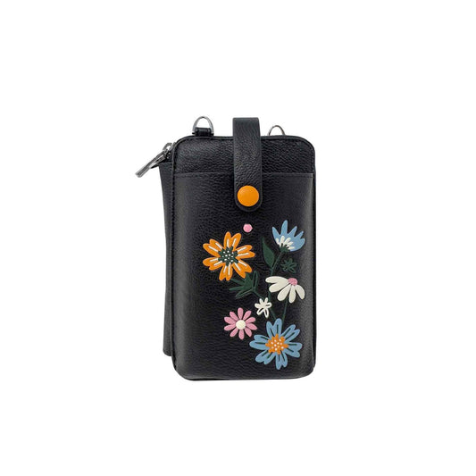 Elsa Smartphone Pouch - Black