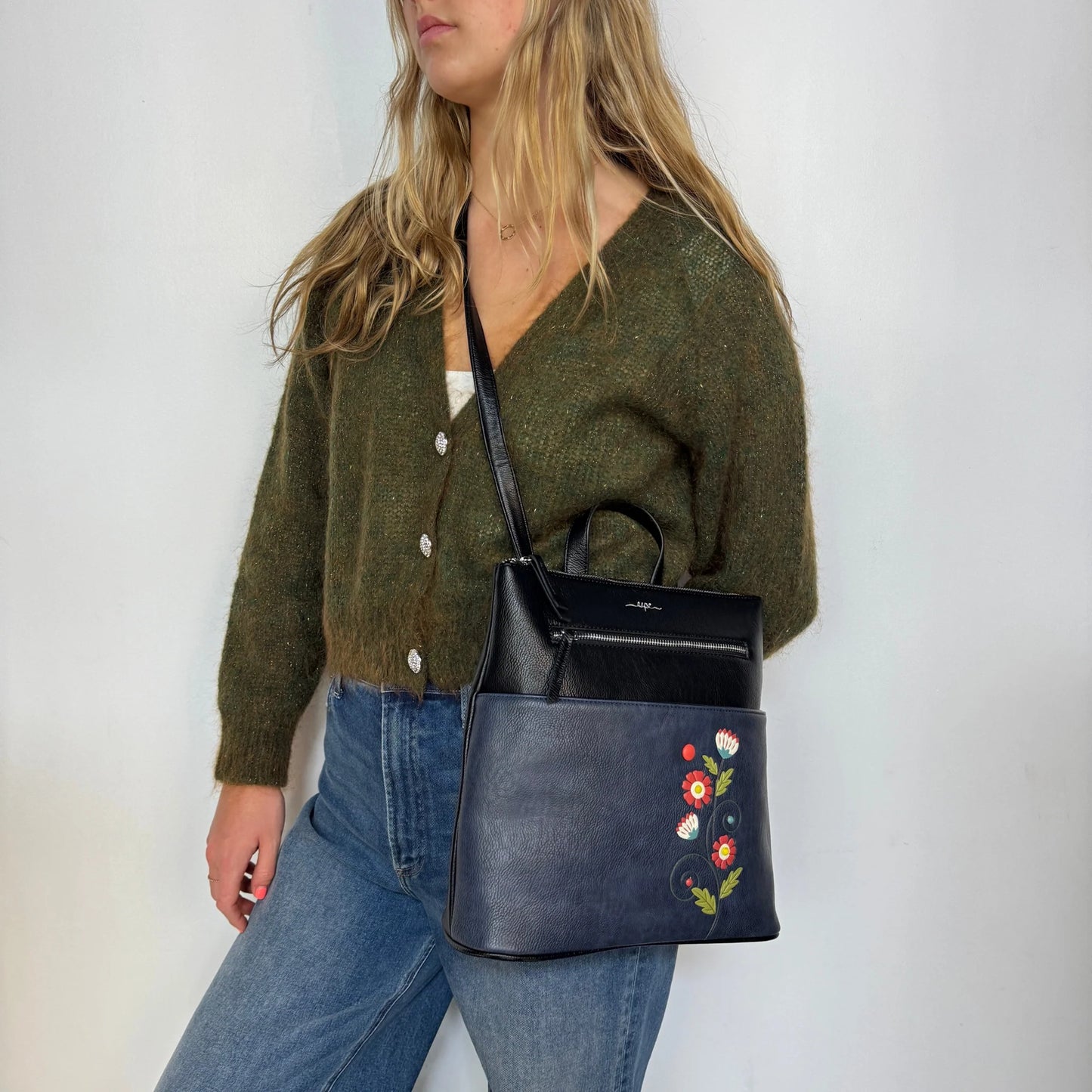 Flora Backpack - Blue