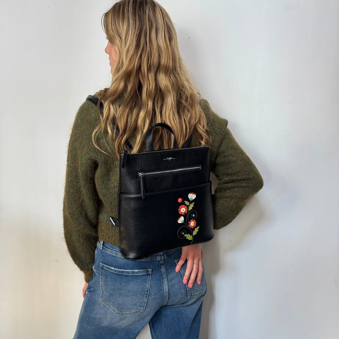 Flora Backpack - Black