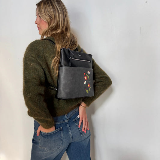 Flora Backpack - Grey