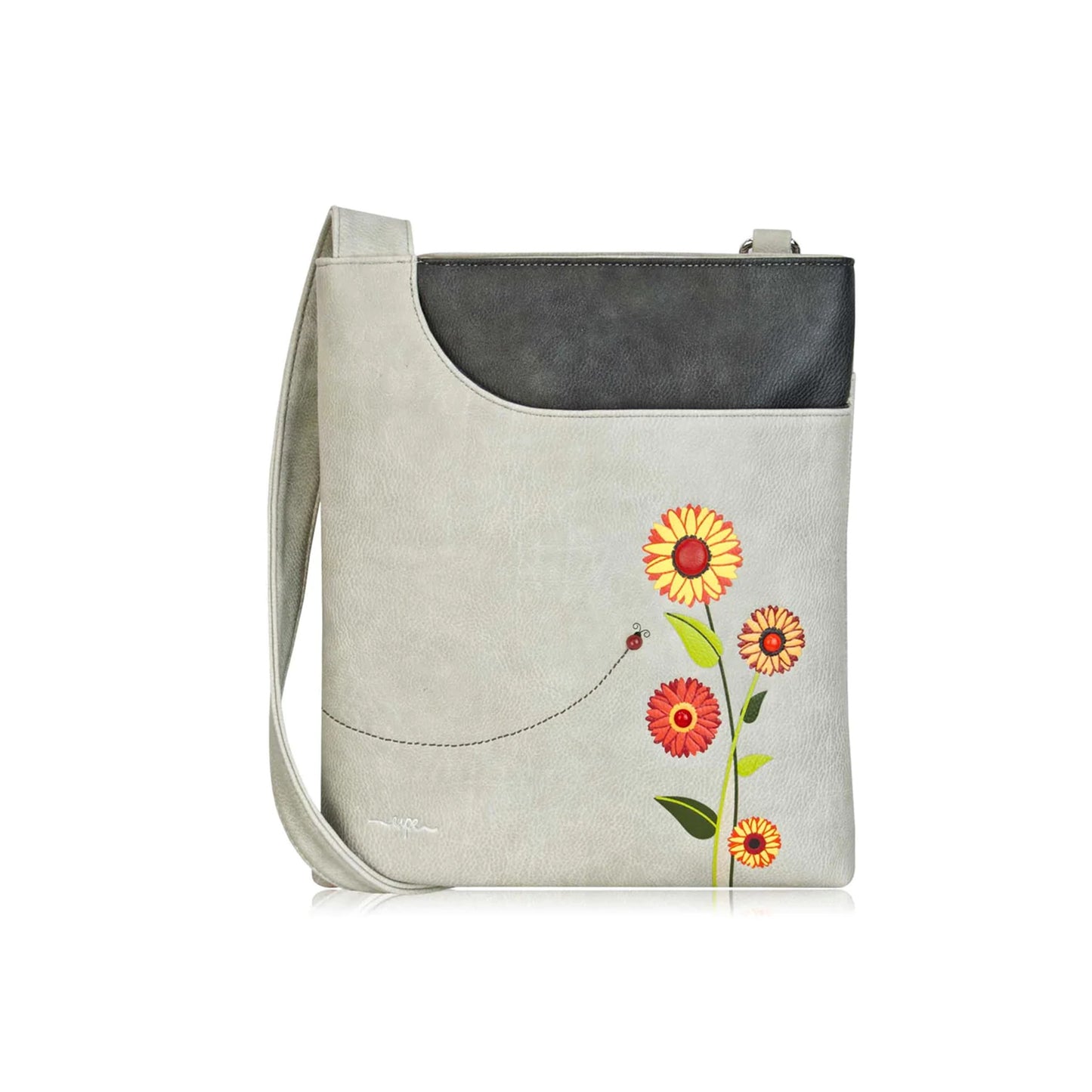 Gerbera Crossbody - Grey - only one left!