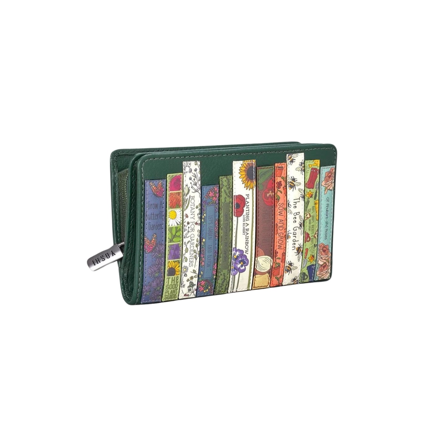 Green Fingers Oxford Leather Purse - Green