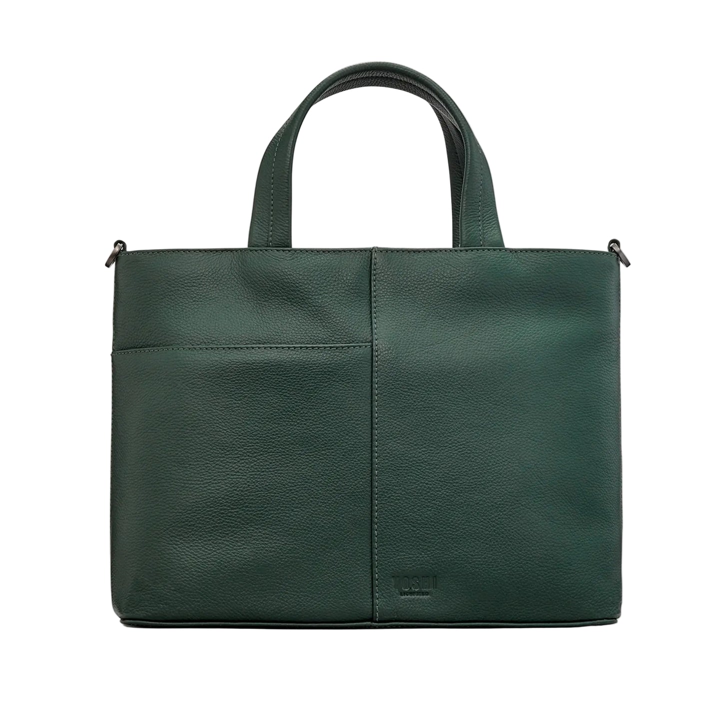 Green Fingers Bookworm Leather Grab Bag - Green