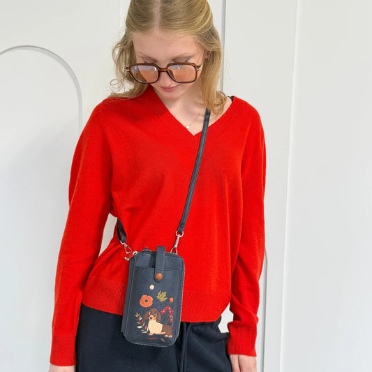 Heidi Smartphone Pouch - Blue