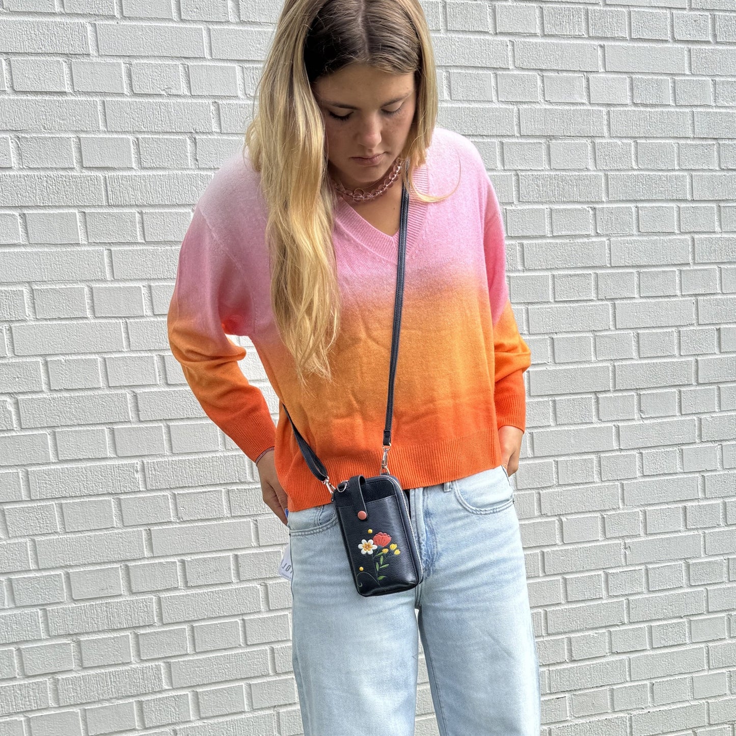 Jasmine Smartphone Pouch - Blue