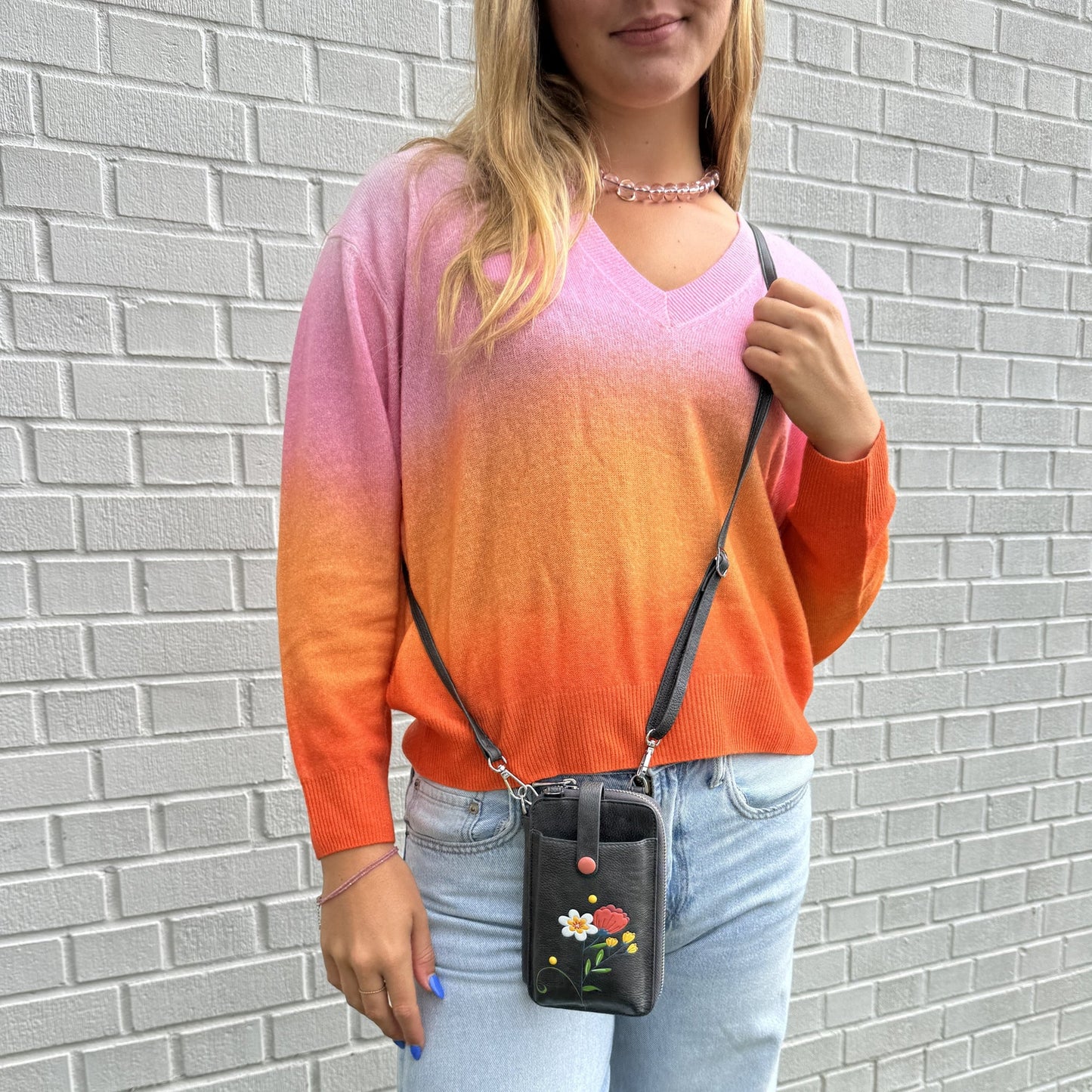 Jasmine Smartphone Pouch - Grey