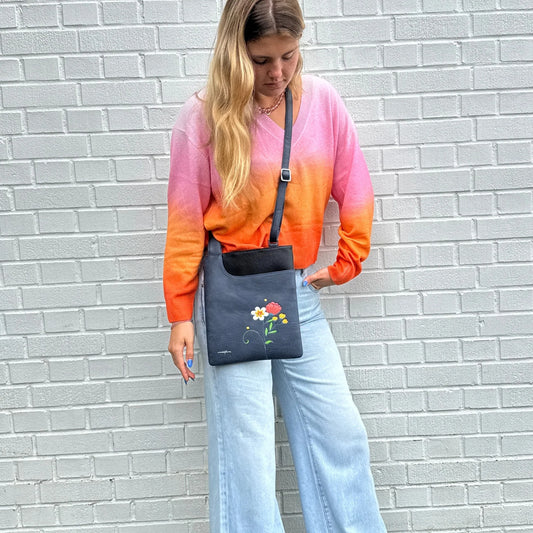 Jasmine Crossbody - Blue