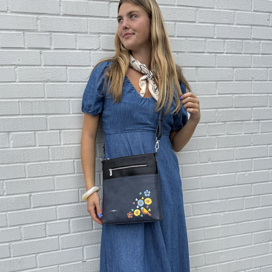 Jay Crossbody - Blue