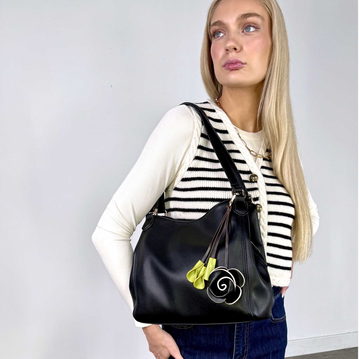 Lauren Hobo Bag - Black