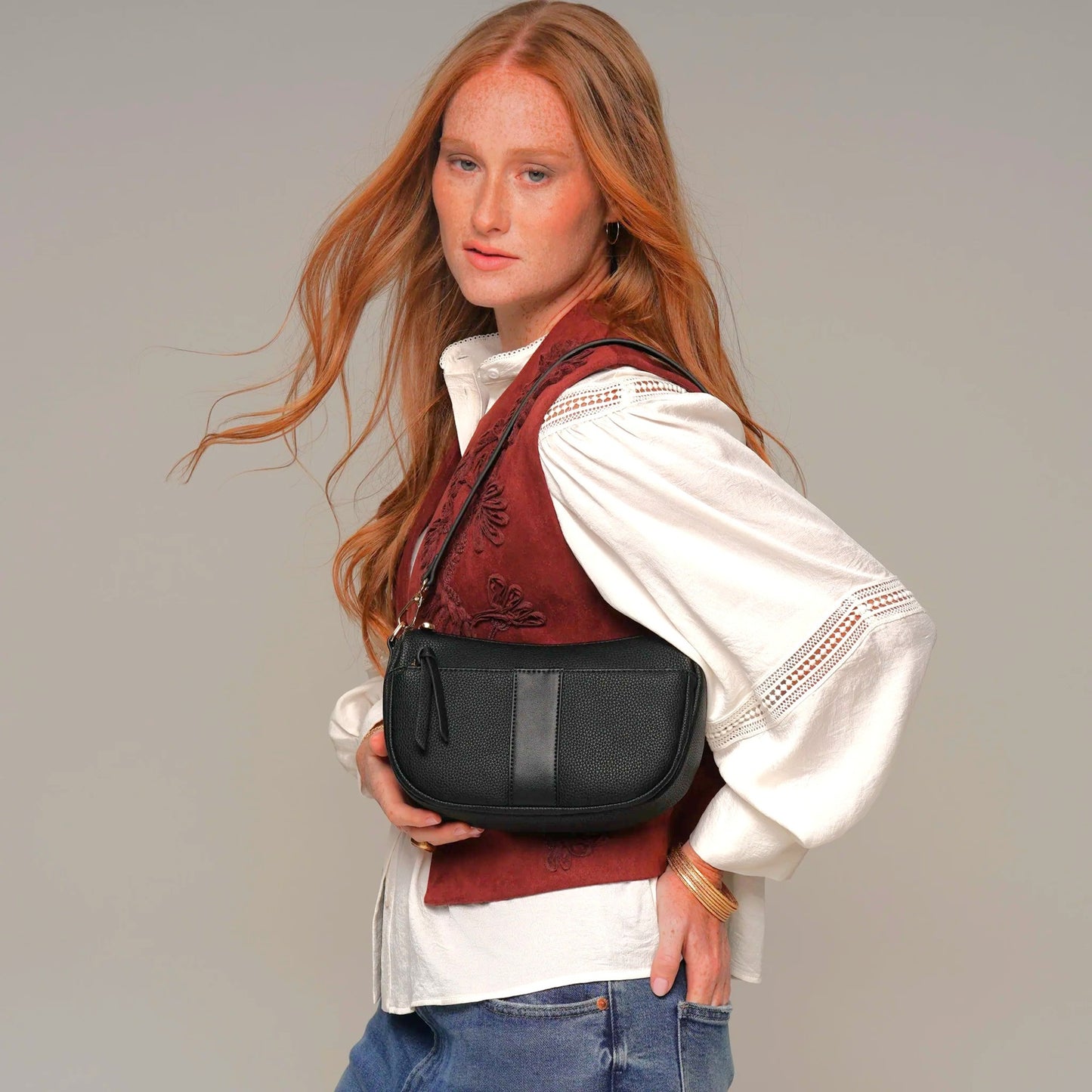 Lottie Crossbody - Black