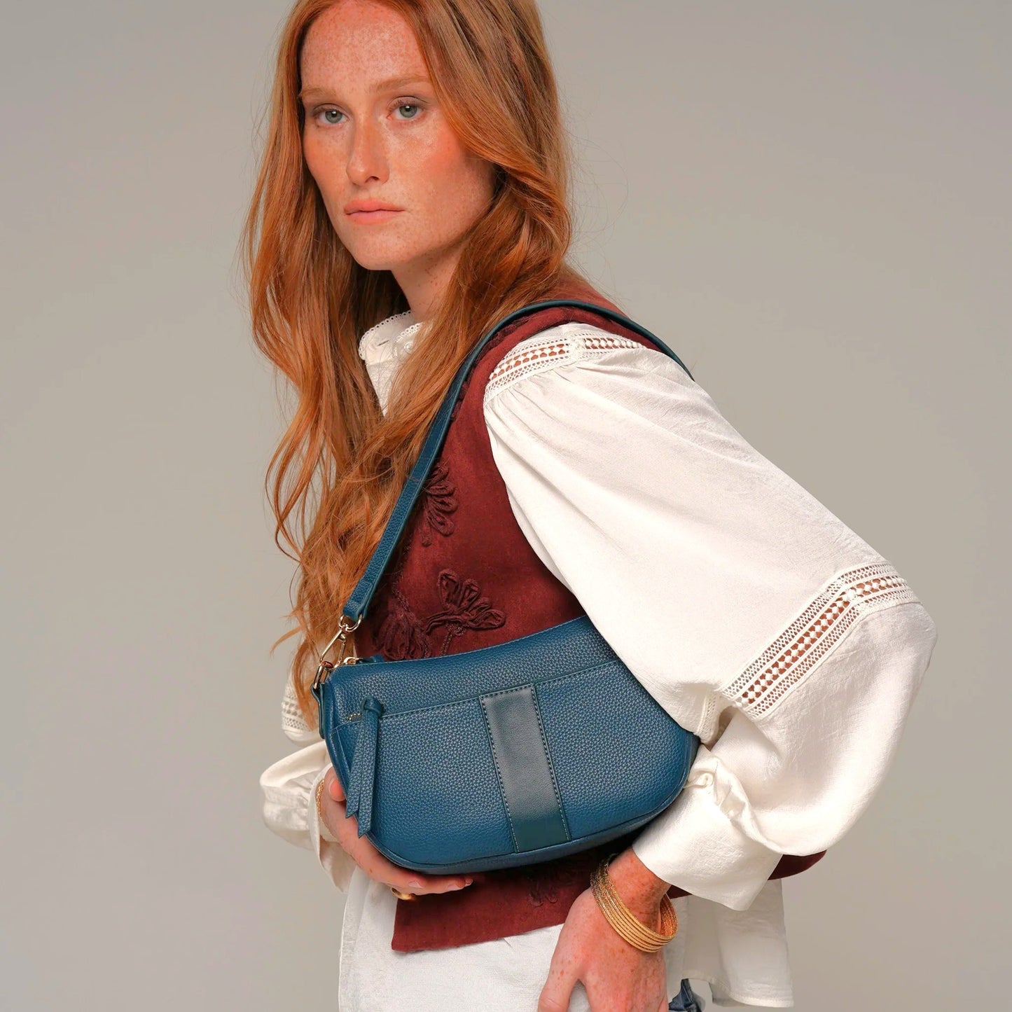 Lottie Crossbody - Blue