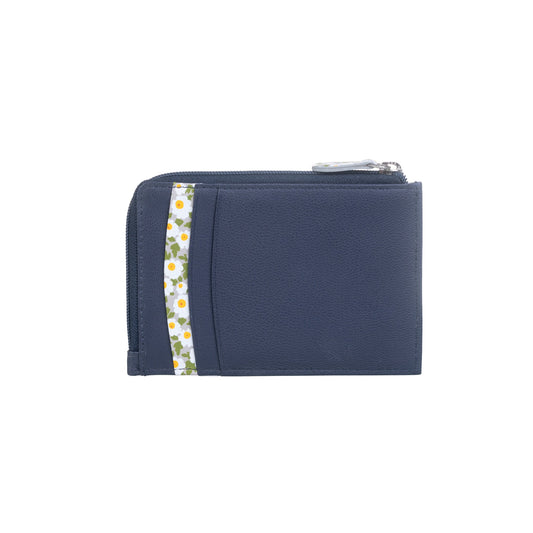 Maisie Leather Card & Coin Purse - Blue