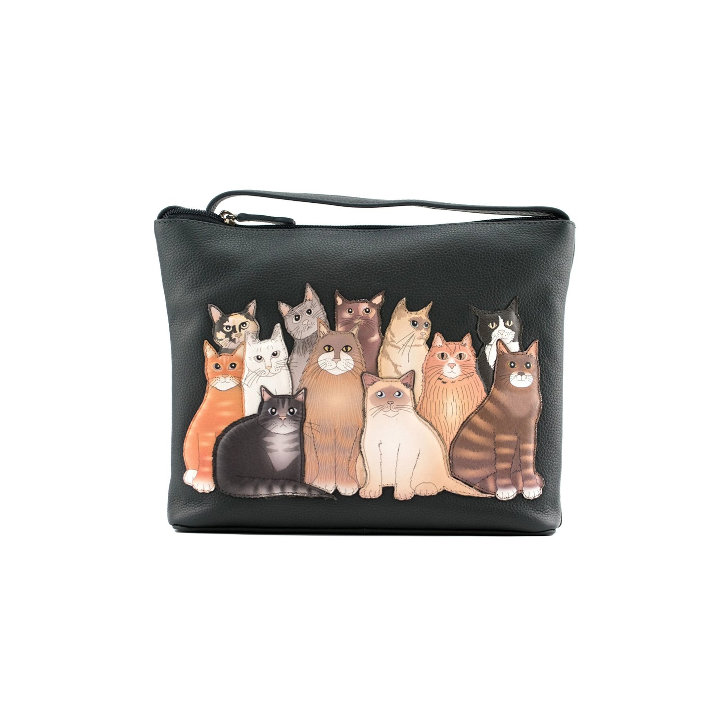 The Meowfia Leather Crossbody Bag