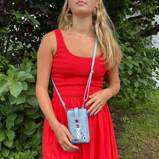 Milo Smartphone Pouch - Light Blue