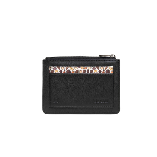 Mothers Pride Card & Coin Leather Purse - Black