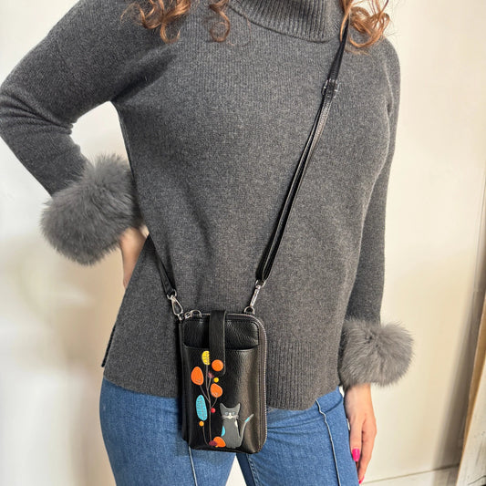Nene Smartphone Pouch - Black