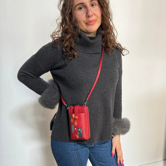 Nene Smartphone Pouch - Red