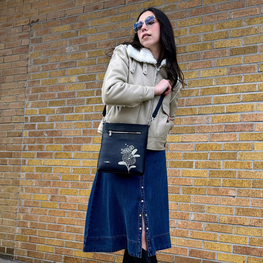 Orchid Crossbody - Blue