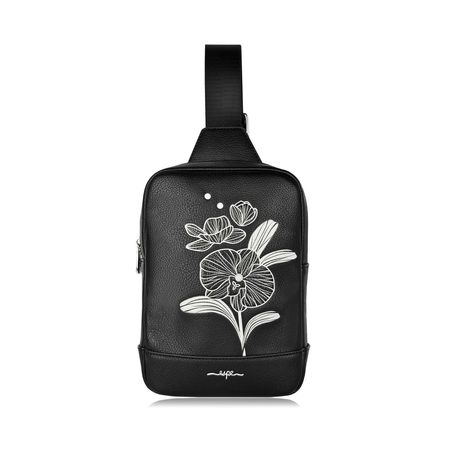 Orchid Sling Bag - Black