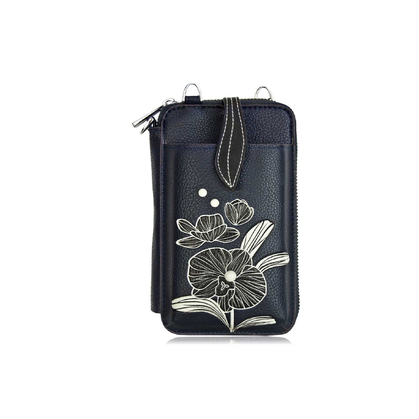 Orchid Smartphone Pouch - Blue